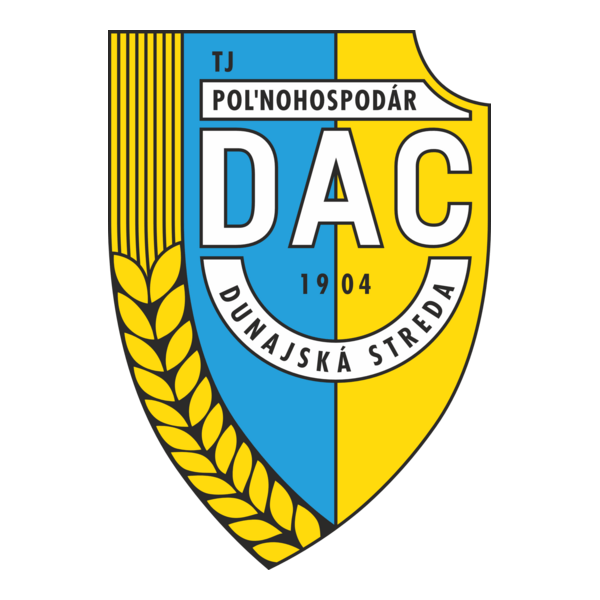 TJ DAC Polnohospodar Dunajska Streda (late 1980's) Logo PNG Vector
