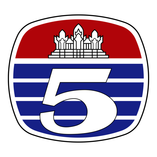 TV5 Cambodia 1995 Logo PNG Vector