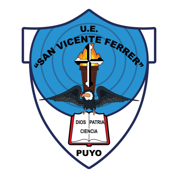 Unidad Educativa San Vicente Ferrer Logo PNG Vector
