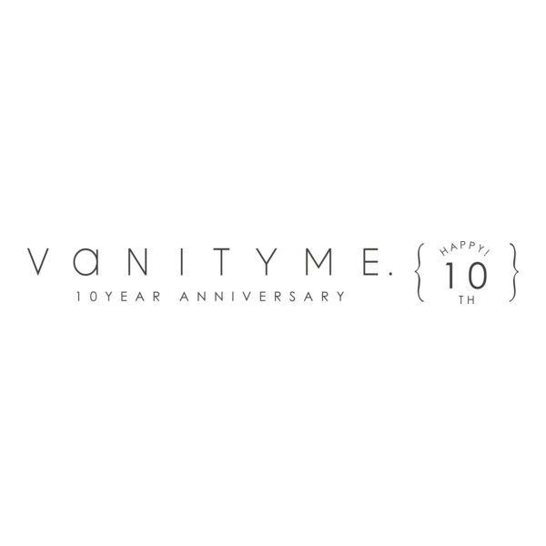 vanityME. 10 Years Logo PNG Vector