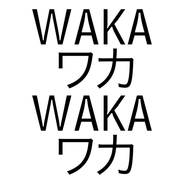 WAKA WAKA Logo PNG Vector