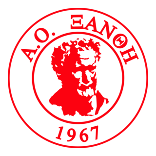 AO Xanthi 70s Logo PNG Vector