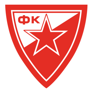 FK Crvena Zvezda Beograd (early 1990's) Logo PNG Vector