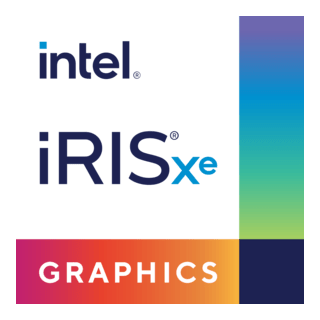 Intel Iris Xe Logo PNG Vector