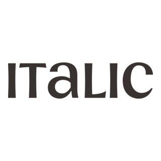 Italic Logo PNG Vector