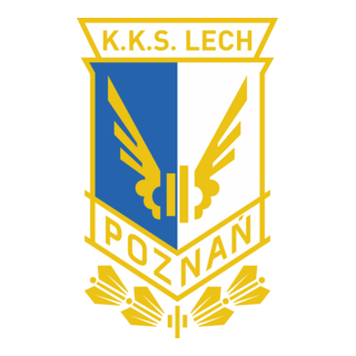 KKS Lech Poznan (late 1980's - early 1990's) Logo PNG Vector