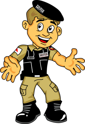 Mascote PM Amigo Legal da Polícia Militar de MG Logo PNG Vector