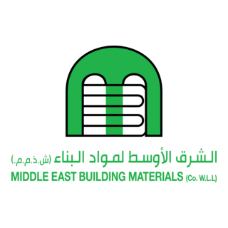 Middle East Building Material Logo PNG Vector