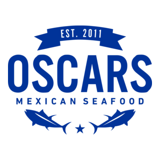 Oscars Mexican Seafood Logo PNG Vector