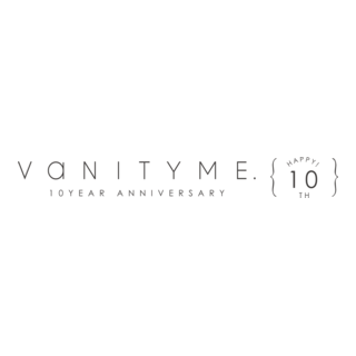 vanityME. 10 Years Logo PNG Vector