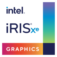 Intel Iris Xe Logo PNG Vector