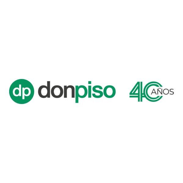 donpiso 40 años Logo PNG Vector