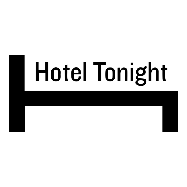 HotelTonight Black Logo PNG Vector