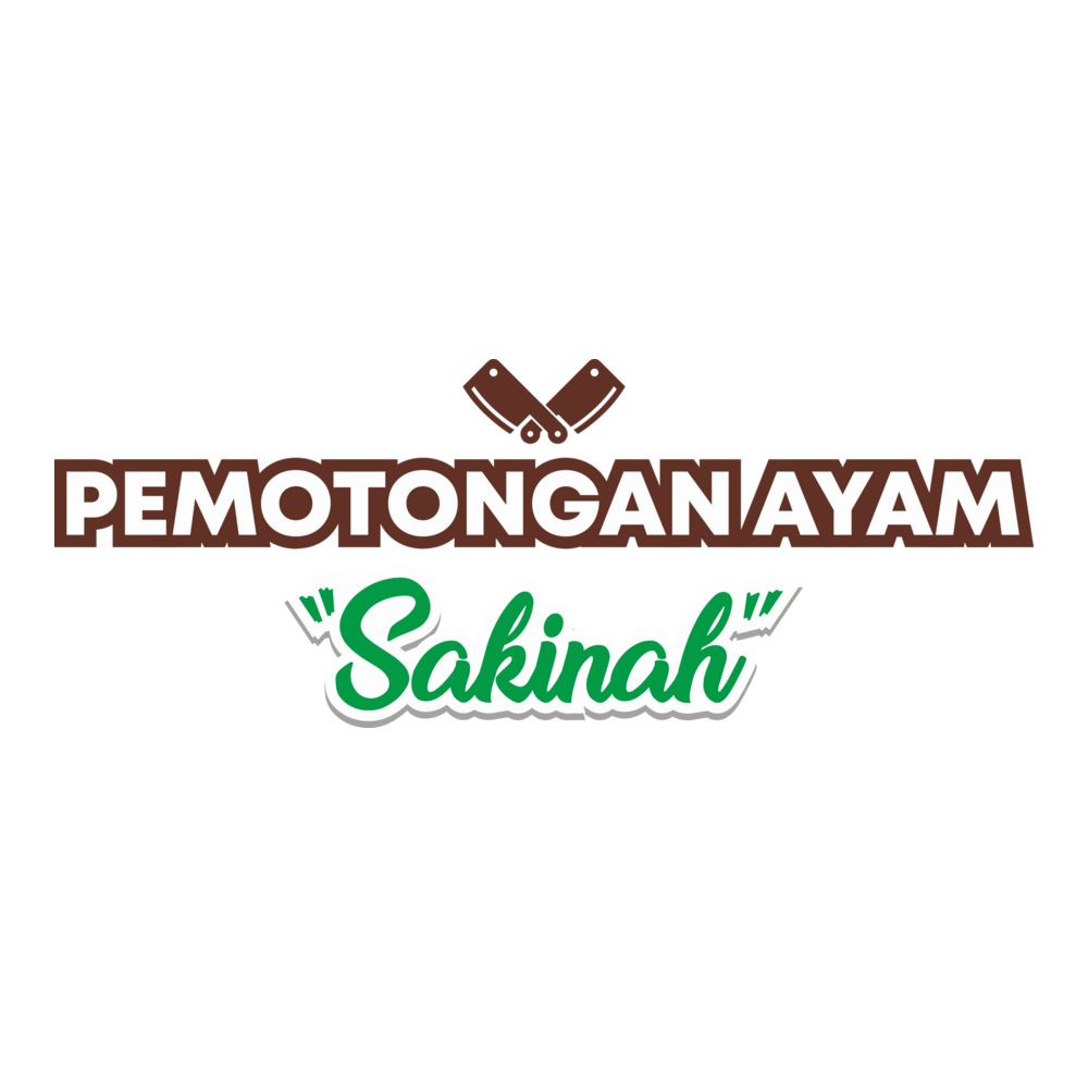 Pemotongan Ayam Sakinah Logo PNG Vector