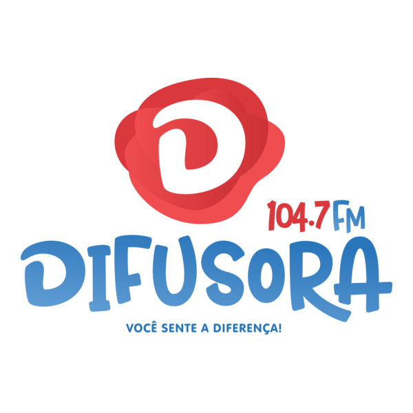Rádio Difusora 104,7 Paranaguá-PR Logo PNG Vector