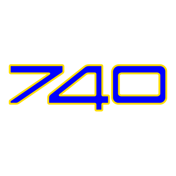 Volvo 740 Logo PNG Vector