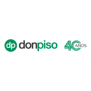 donpiso 40 años Logo PNG Vector