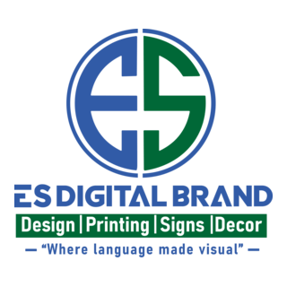 ES DIGITAL BRAND Logo PNG Vector