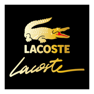 LACOSTE GOLD Logo PNG Vector