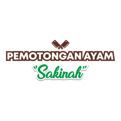 Pemotongan Ayam Sakinah Logo PNG Vector