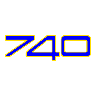 Volvo 740 Logo PNG Vector