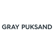 Gray Puksand Logo PNG Vector