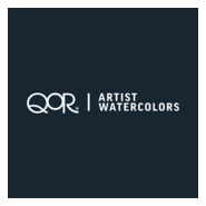 QoR Watercolor - Golden Artist Colors Logo PNG Vector