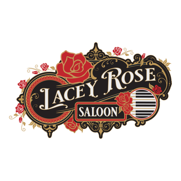 Lacey Rose Saloon Logo PNG Vector