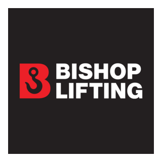 Bishop Lifting White Logo PNG Vector