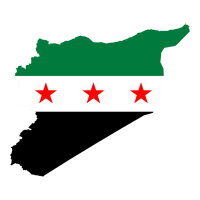 Free Syria Map Logo PNG Vector