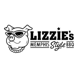 Lizzie’s Memphis Style BBQ Logo PNG Vector