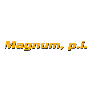 Magnum, PI Logo PNG Vector