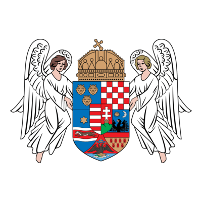 MAgyar címer angyalos Logo PNG Vector