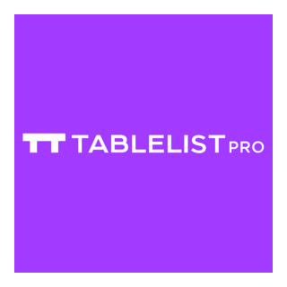 TablelistPro Logo PNG Vector
