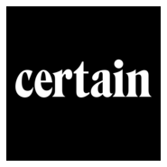 Certain Magazine Logo PNG Vector