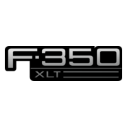 Ford F-350 XLT Logo PNG Vector