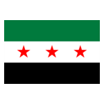 Free Syria Flag Logo PNG Vector