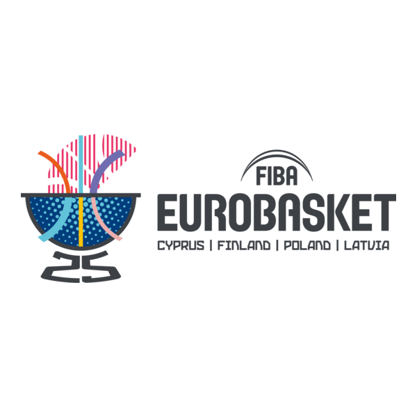 FIBA EuroBasket 2025 Logo PNG Vector