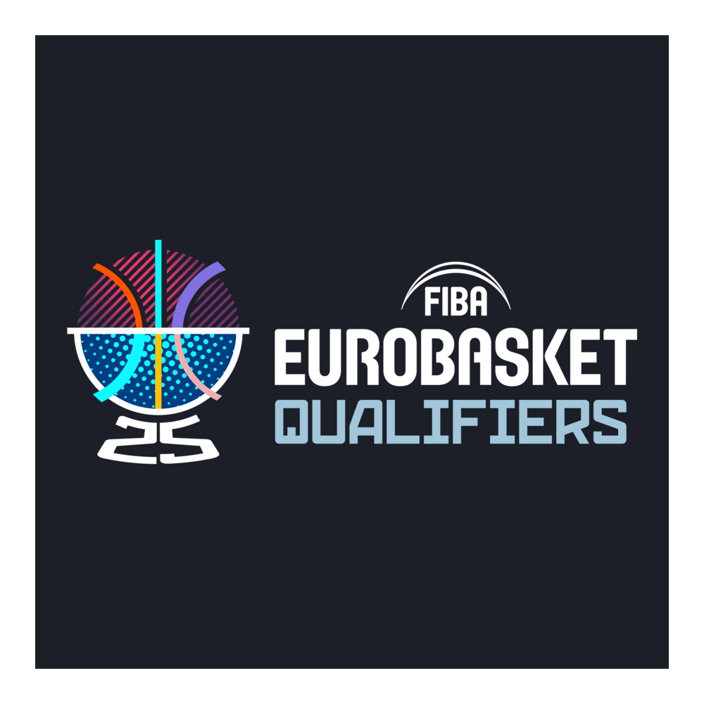 FIBA EuroBasket 2025 Qualifiers Logo PNG Vector