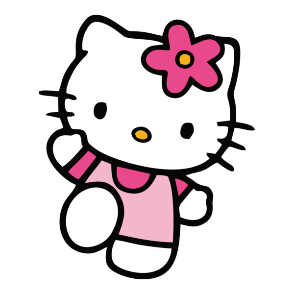 Hello Kitty Logo PNG Vector
