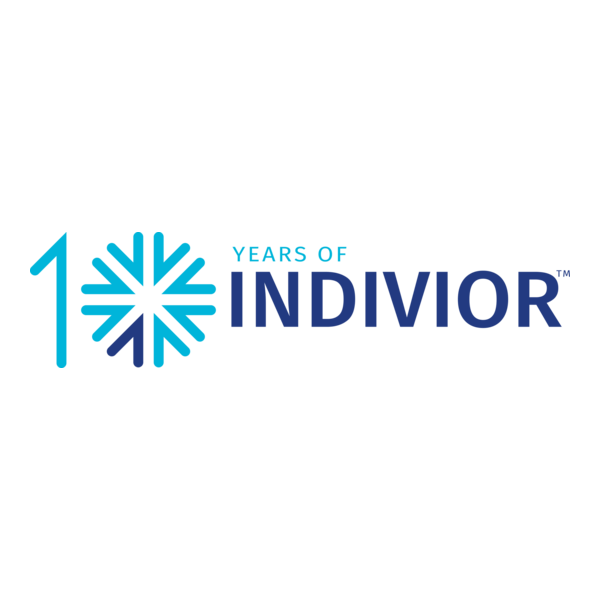 Indivior 10 Years Logo PNG Vector