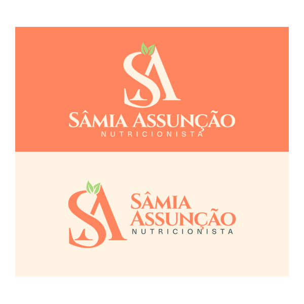SÂMIA ASSUNÇÃO NUTRICIONISTA Logo PNG Vector