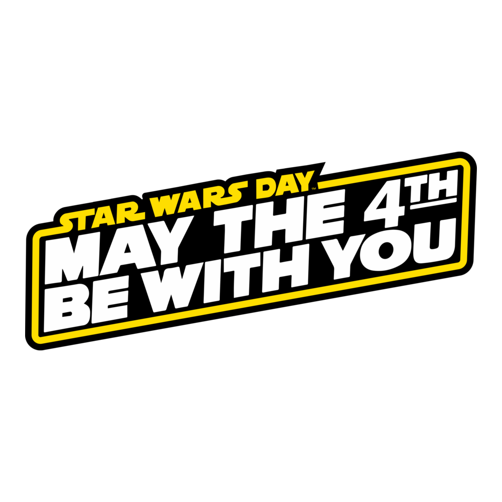 Star Wars Day Logo PNG Vector