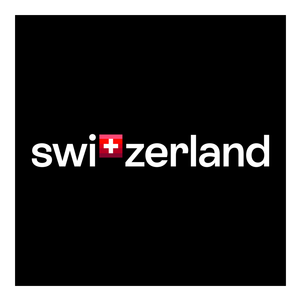 Switzerland Tourism White Logo PNG Vector