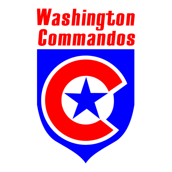 Washington Commandos Logo PNG Vector