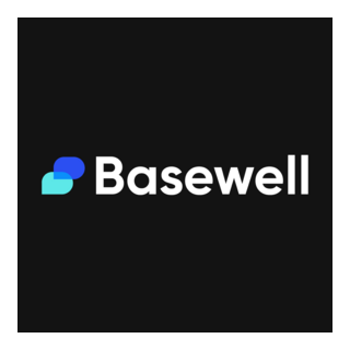 Basewell White Font Logo PNG Vector