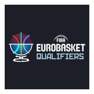 FIBA EuroBasket 2025 Qualifiers Logo PNG Vector