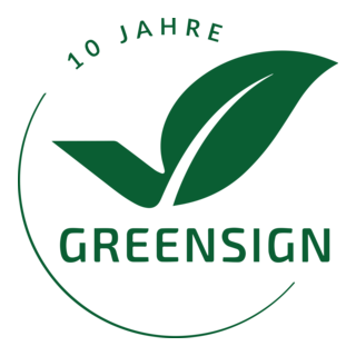 GreenSign 10 Years Logo PNG Vector