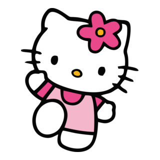 Hello Kitty Logo PNG Vector