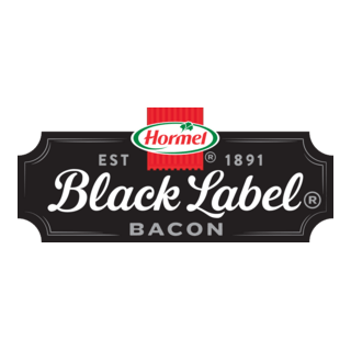 Hormel Black Label Bacon Logo PNG Vector